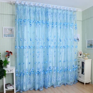 1Pc Modern Tulip Window Curtain