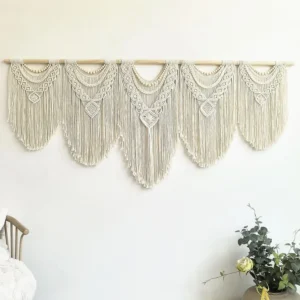 Large macrame wall hanging
